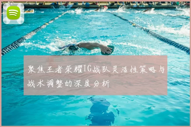 聚焦王者荣耀IG战队灵活性策略与战术调整的深度分析