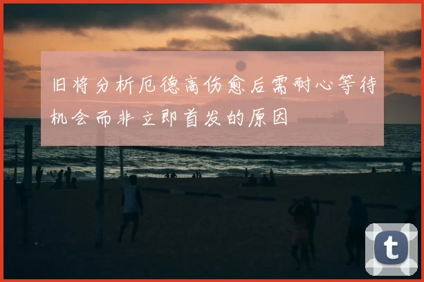 旧将分析厄德高伤愈后需耐心等待机会而非立即首发的原因